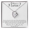 thumbnail image 1 of What is a Nurse Forever Necklace w Message Card, 1 of 20