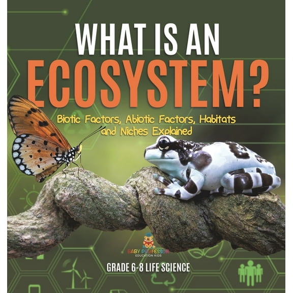 What is an Ecosystem? Biotic Factors, Abiotic Factors, Habitats and Niches Explained Grade 6-8 Life Science, (Hardcover)