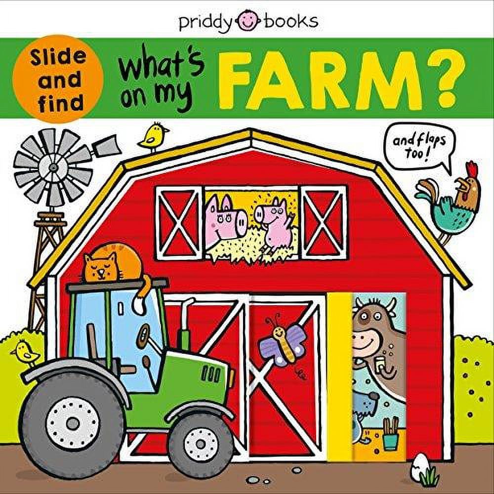 What's In My?: What's on My Farm? : A slide-and-find book with flaps (Board book) - image 1 of 2