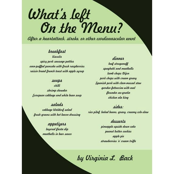 What's Left on the Menu, (Paperback)