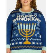 What's Next Women's Plus Size Holiday Sweater, Sizes 1X-4X