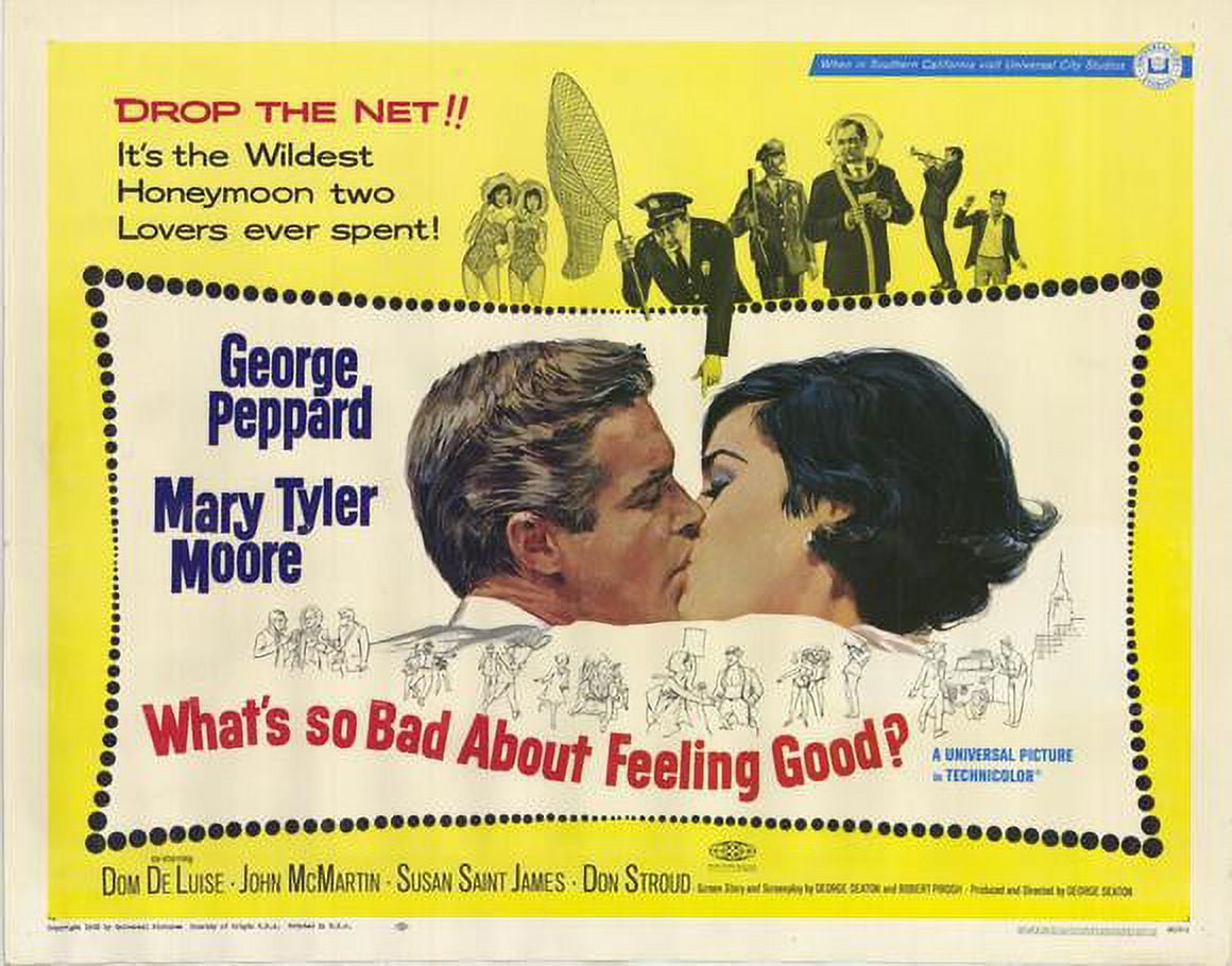 What's So Bad About Feeling Good movie POSTER (Style A) (11" x 14