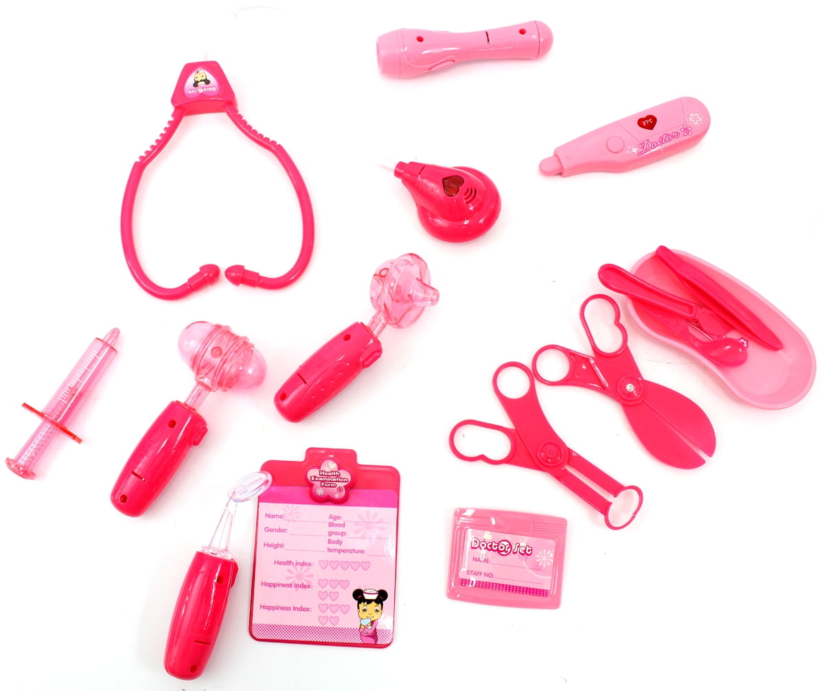 What's Up Doc? Doctor Nurse Medical Kit Playset - Pink