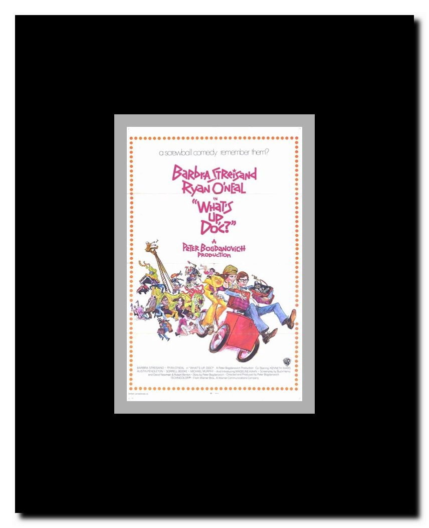 What's Up Doc Framed Movie Poster