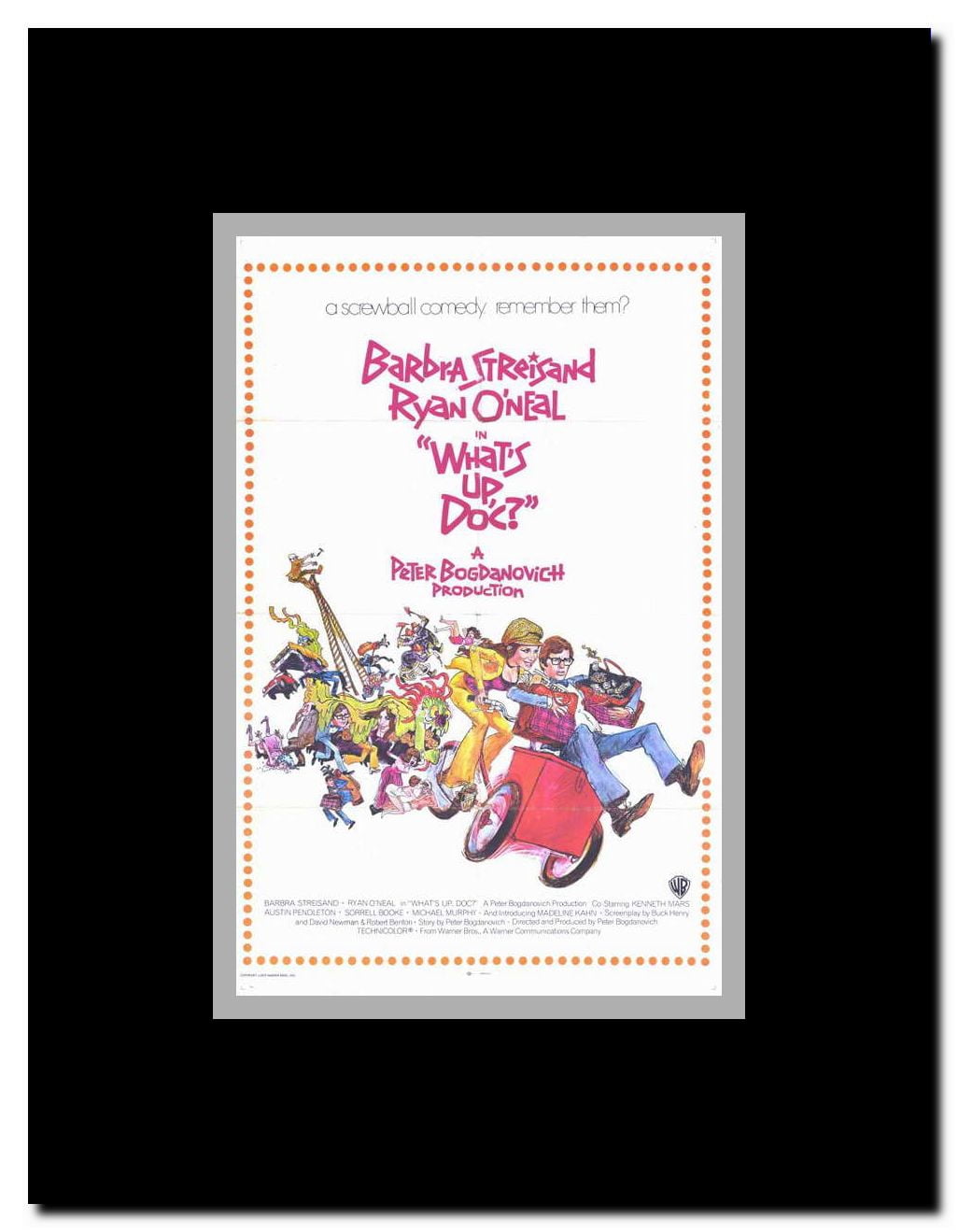 What's Up Doc? Framed Movie Poster