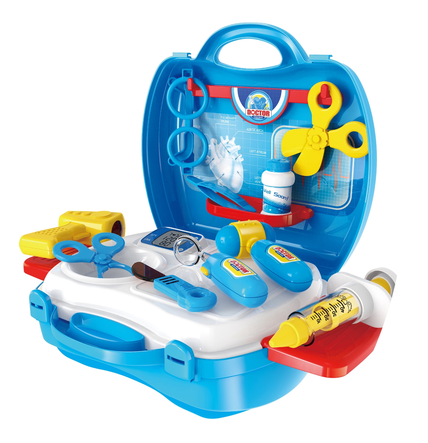 What's Up Doc? Portable Doctor Case Play Set 18 Pieces