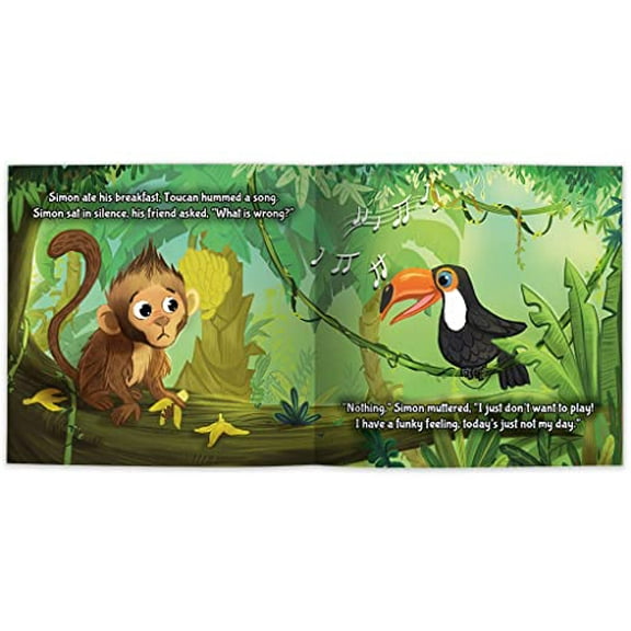 Pre-Owned What's Wrong Sad Monkey?: When Little Monkeys Feel Blue (Paperback) 1957922931 9781957922935