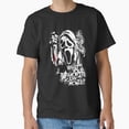 thumbnail image 1 of What's Your Favorite Scary Movie? Slasher Horror Film Quote G27585 Unisex T-Shirt, Up to Size 5XL, 1 of 2