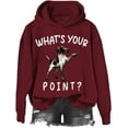 thumbnail image 1 of What's Your Point Hoodie, What's Your Point Sweatshirt, Funny German Shorthaired Pointer Sweatshirt, 1 of 5