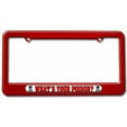 thumbnail image 1 of What's Your Poison, Skull And Crossbones License Plate Tag Frame, Multiple Colors, 1 of 1