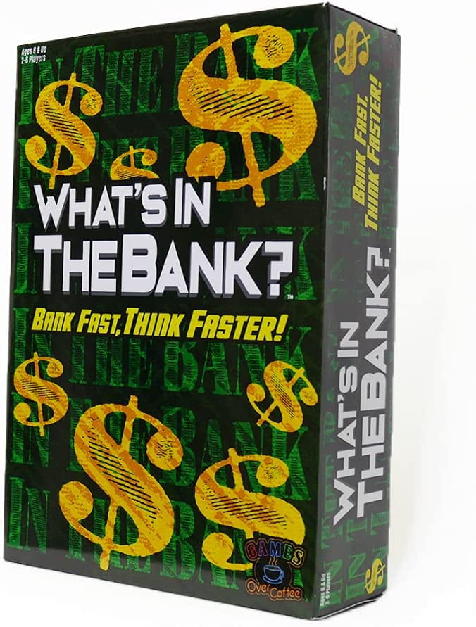 What's in the Bank? A Strategic and Easy-to-Learn Card Game - The Perfect Family-Friendly Party Game