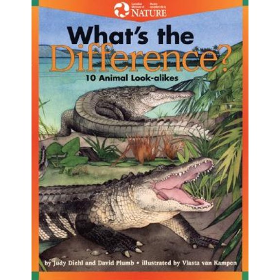 Pre-Owned What's the Difference?: 10 Animal Look-Alikes (Paperback) 1550375644 9781550375640