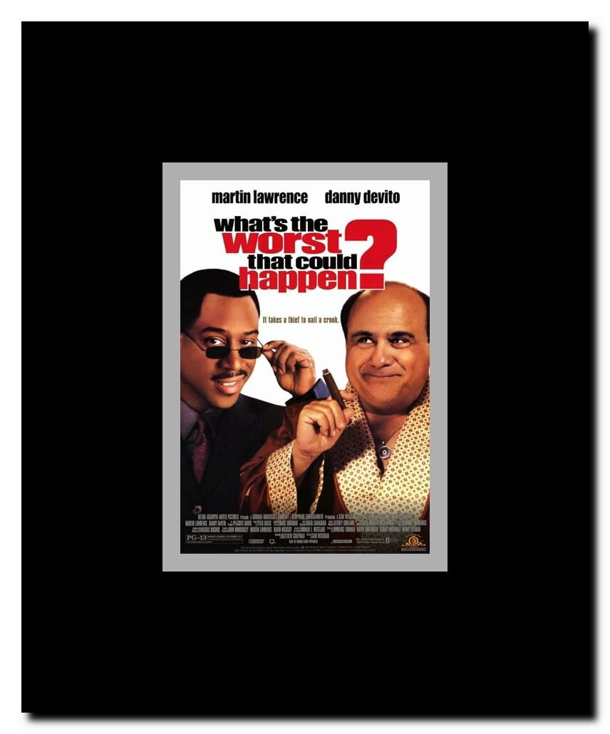 What's the Worst That Could Happen Framed Movie Poster