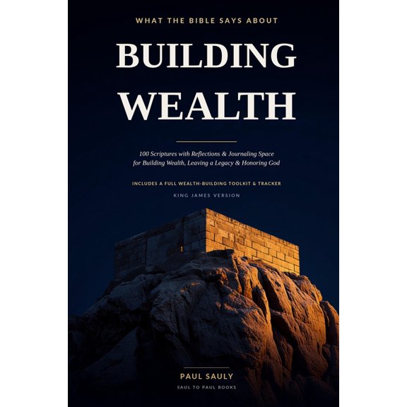 What the Bible Says About Building Wealth: 100 KJV Scriptures with Reflections, Journaling Space & a Wealth-Building Too, (Paperback)