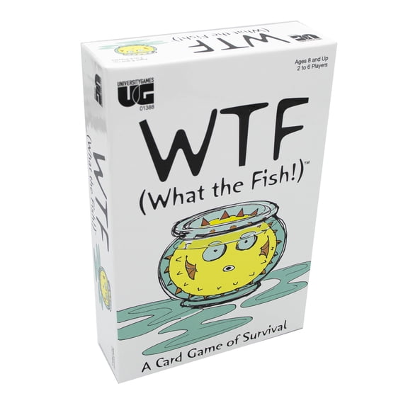 What the Fish Party Game from University Games, 2 or More Players Ages 12 and Up