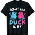 thumbnail image 1 of What the ducks is it Baby Gender reveal party baby shower T-Shirt, 1 of 5