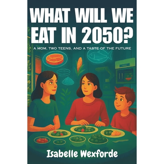 What will we eat in 2050?: Lab-Grown Meat, Insect Protein, Vertical Farming, and AI Kitchens: A Family Journey into the , (Paperback)