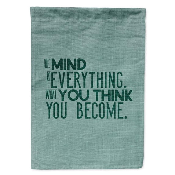 What you Think you Become Garden Size Flag