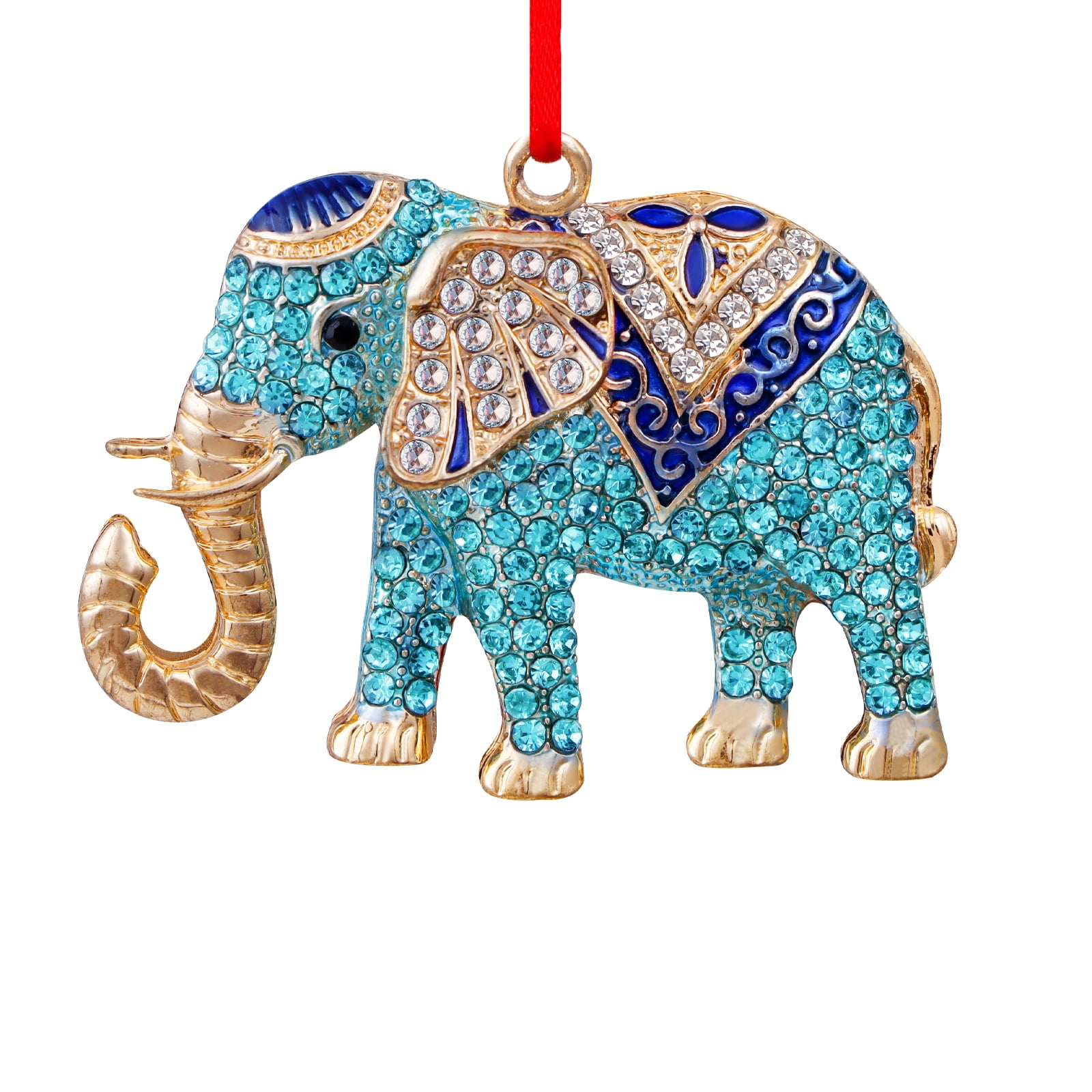 Elephant Christmas Tree Ornaments 