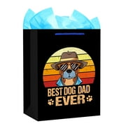WhatSign Happy Fathers Day Gift Bag for Dad Gift for Dad 5
