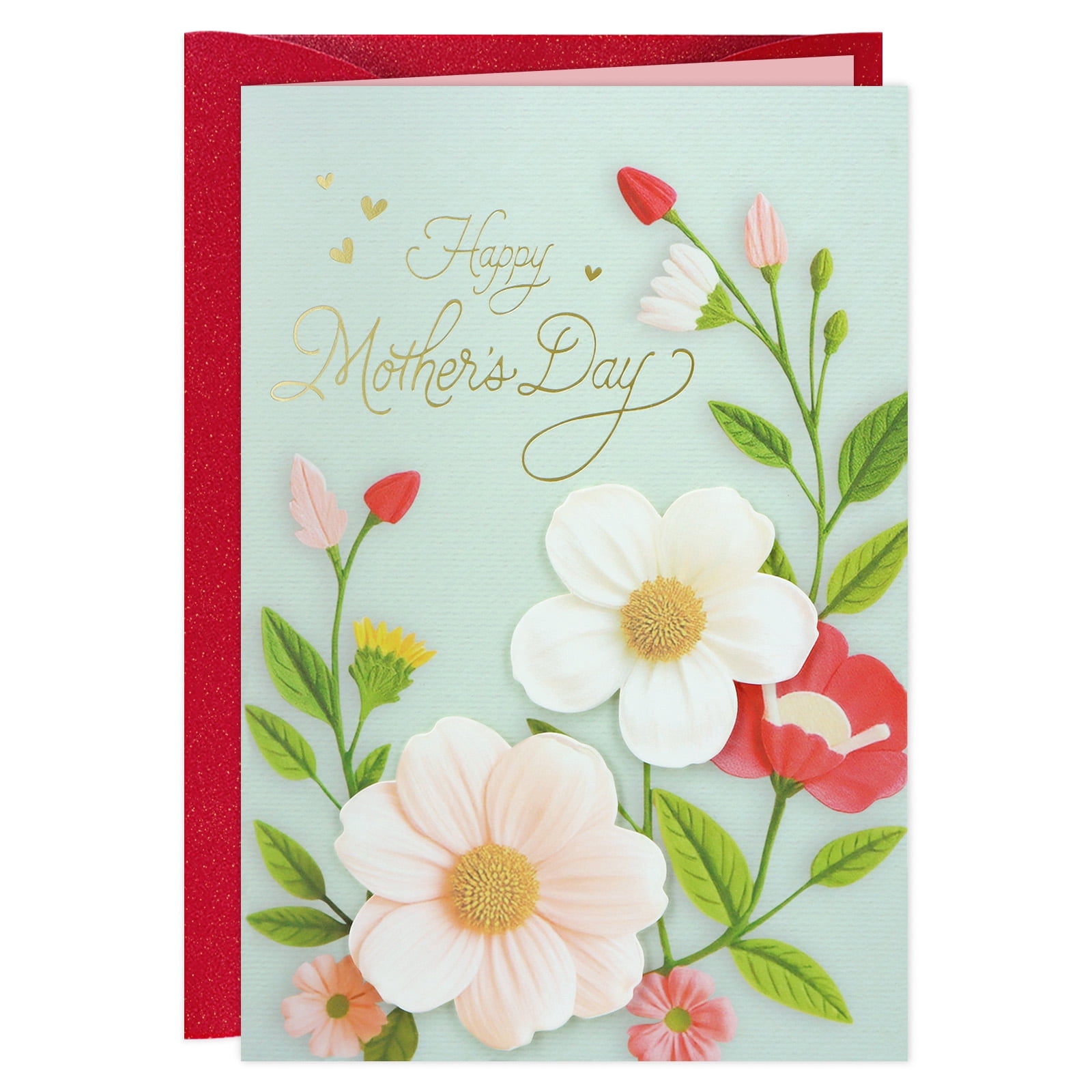 Hallmark Mother's Day Greeting Card For Sister - "Happy Mother's Day Sister" 5.5"x8" Folded Card With Envelope