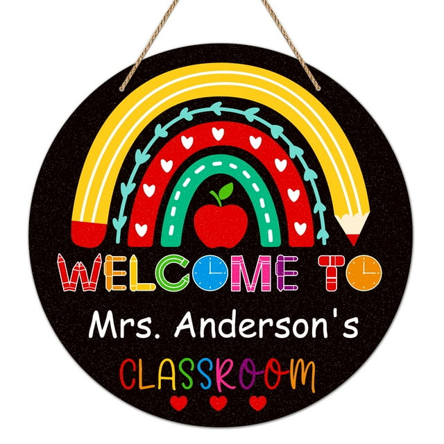 WhatSign Welcome Sign for Classroom Door Decorations Welcome to Our ...