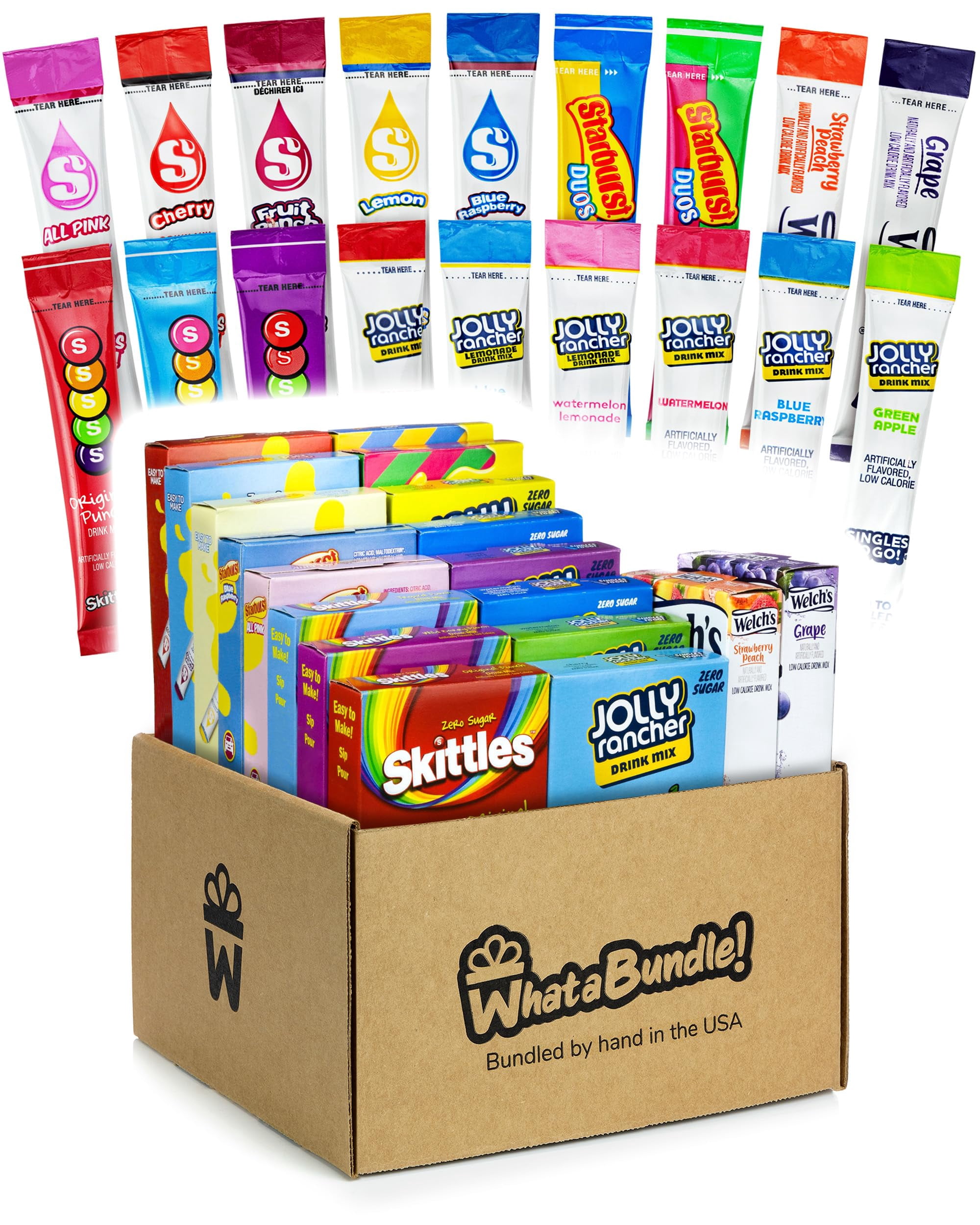 WhataBundle Water Flavoring Packets 18 Candy Flavors Of Flavored Whatabundle water flavoring packets 18 candy flavors of flavored