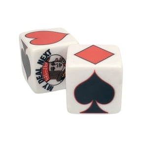 Whatabe Trump Marker/Indicator/Cube/Dice - Answers the question of 'What's Trump' while playing card games like euchre - Includes Two (2)