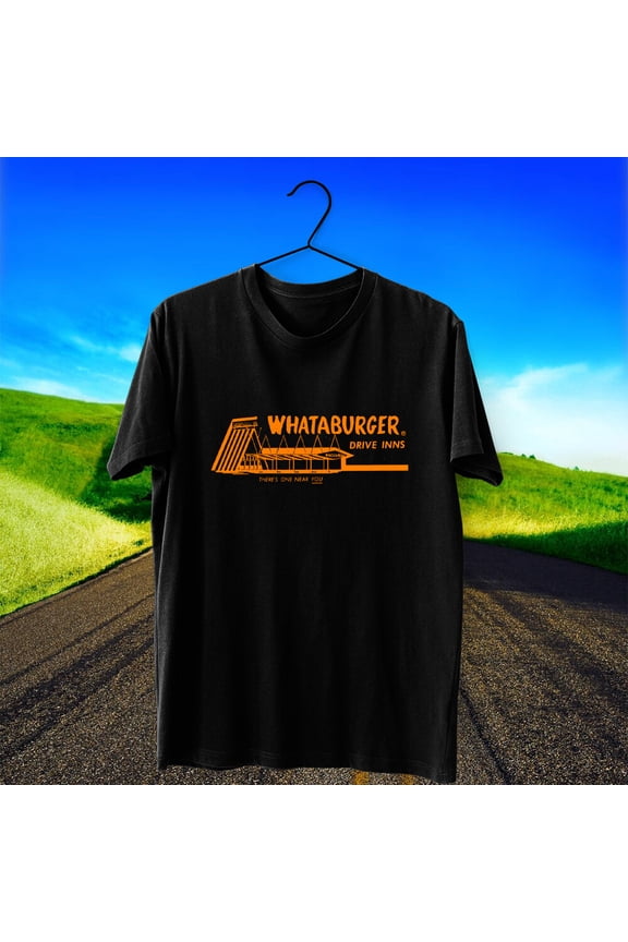 Whataburger Burgers Restaurant Old Logo Men's T-Shirt Funny Size S to 5XL