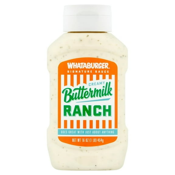 Whataburger Buttermilk Ranch 16oz (Pack of 2)