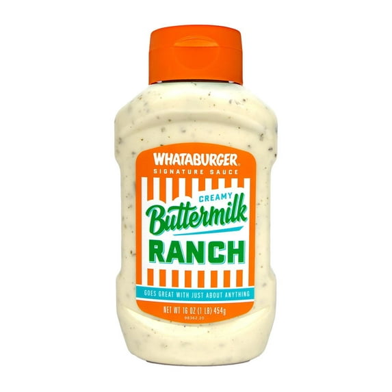 Whataburger Creamy Buttermilk Ranch - 16 oz (Packaging May Vary)