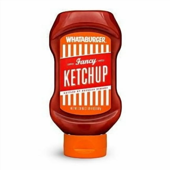 Whataburger Fancy Ketchup 20 oz Squeeze Bottle (Pack of 2)
