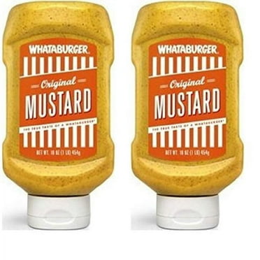 Whataburger Original Mustard pack of 2
