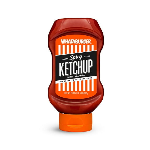 Whataburger Spicy Ketchup, 20 oz Squeeze Bottle