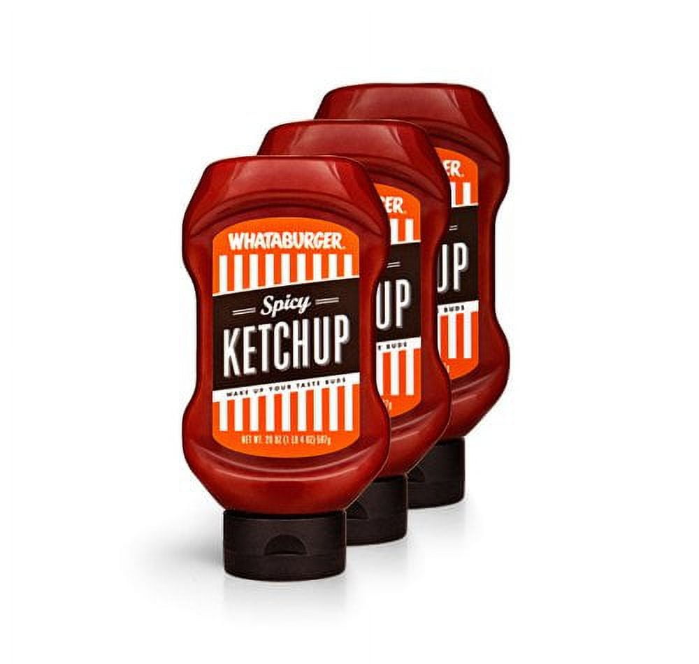 Whataburger Spicy Ketchup (3 pack/20oz)