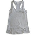thumbnail image 1 of Whatever Bye Tank Top, Ladies Racerback Tank Top, Cute Whatever Tank, Whatevs Tank, Heather Gray, Large, 1 of 3