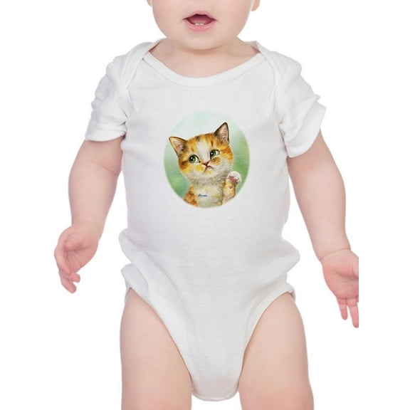 Whatever Cat Bodysuit Infant -Kayomi Harai Designs,  24 Months