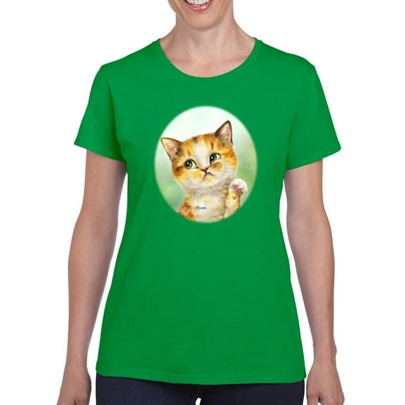 Whatever Cat T-Shirt Women -Kayomi Harai Designs, Female XX-Large