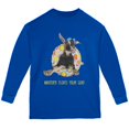 thumbnail image 1 of Whatever Floats Your Goat Boat Funny Youth Long Sleeve T Shirt Royal YXL, 1 of 1