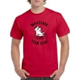 thumbnail image 1 of Whatever Floats Your Goat T-Shirt Men -Smartprints Designs, Male 3X-Large, 1 of 4