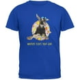 thumbnail image 1 of Whatever Floats your Goat Boat Royal Adult T-Shirt - Large, 1 of 1