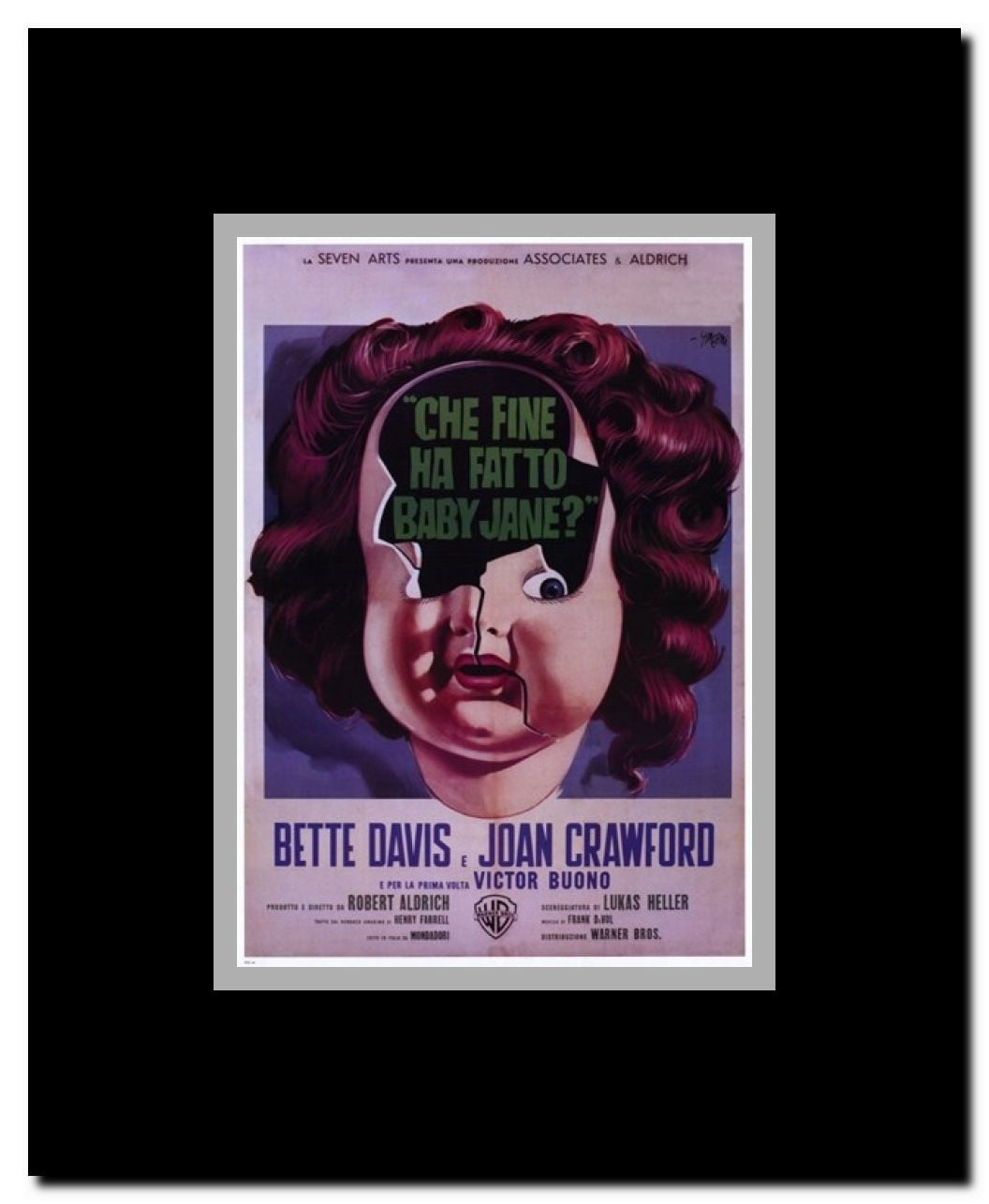 Whatever Happened to Baby Jane Framed Movie Poster