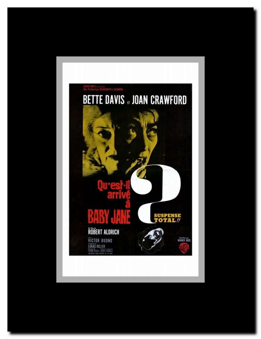 Whatever Happened to Baby Jane Framed Movie Poster