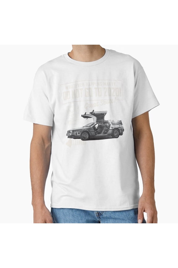 Whatever Happens Marty Don't Go To 2020 Time Machine Dashboard Variant C T-Shirt