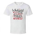thumbnail image 1 of Whatever Ill Just Date Myself Tee Funny Tshirt Anti-valentine's Day T Shirt, 1 of 1