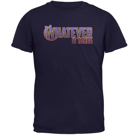 Whatever It Takes Mens T Shirt Navy LG