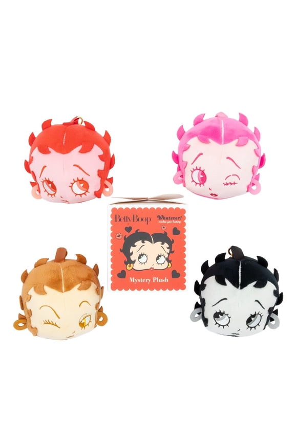 Betty Boop Mystery Box Plush Head Bag Charms