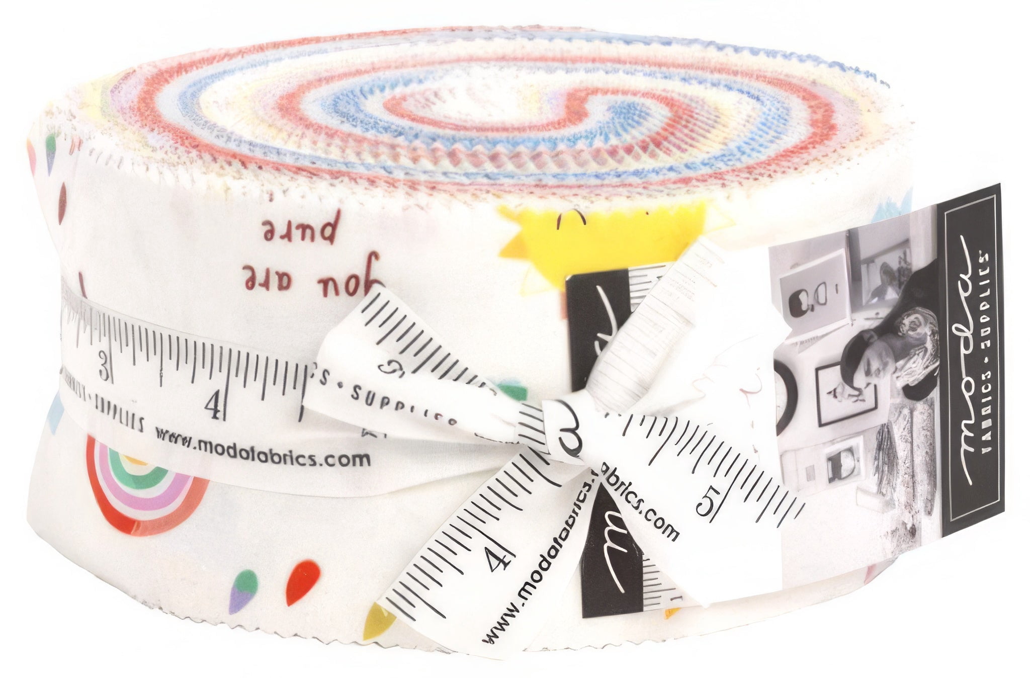 Whatever The Weather Jelly Roll by Paper + Cloth Moda Precuts