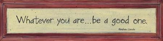 Whatever You Are Canvas Art - Karen Tribbet (8 x 24)