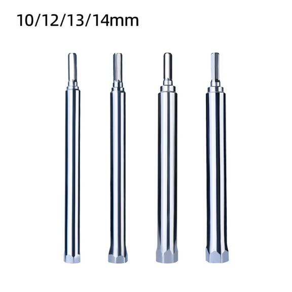 Whatever You Like 1/4/5 Pcs Ceiling Leveling Sockets Extended Hollow Screw Nut Chrome Vanadium Steel Hexagonal Sockets for Drilling (Hand Tools)